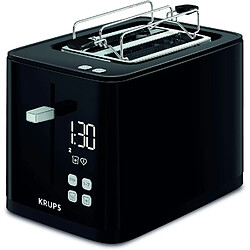 Krups Grille-pain Noir Tactile 850W 2 Fentes