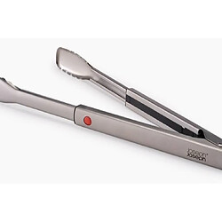Pinces GrillOut™ Joseph Joseph, tête rétractable, design 2 en 1, inox, pratique
