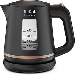 Tefal Bouilloire électrique compacte 1 L noire avec arrêt automatique