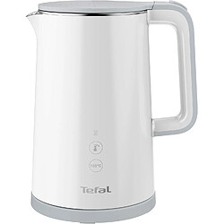 Tefal Bouilloire électrique 1,5 L blanche avec contrôle température