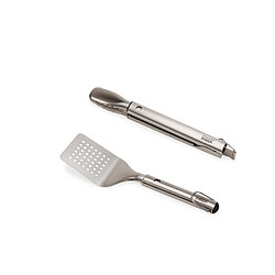 GrillOut™ Joseph Joseph, set 2 pièces BBQ, spatule et pinces rétractables