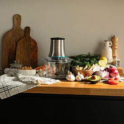 Cecotec Hachoir Électrique 500W – Bol Verre 500g, Lames Inox, 2 Vitesses