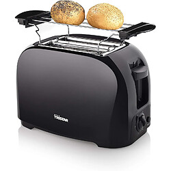 Tristar Grille-pain Noir 2 Fentes 800W Compact