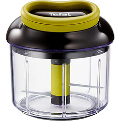 Tefal Hachoir Manuel 5 Secondes 900ml – Lames Inox, Noir & Vert