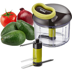 Tefal Hachoir Manuel 5 Secondes – Lame Inox, Écologique, Vert/Noir