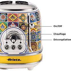 Ariete Grille-pain Positano 2 Fentes 810W Vintage