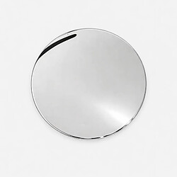 OTITEC Baignoire d'angle droite - 150 x 75 cm - Blanc brillant rainure avec bonde chrome - PERLE