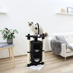 Kerbl Arbre à chats Onyx Noir et blanc 81507