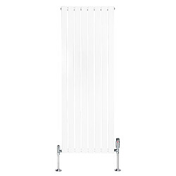 Monstershop Radiateur Plat à 1 Panneau & Vannes - 1600 x 560 mm - Blanc