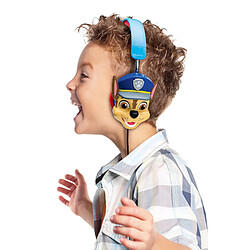 Lexibook Casque stéréo filaire pliable avec limitation de volume d'écoute La Pat ‘Patrouille 3D pas cher