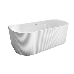 Avis Otitec Baignoire îlot Bella - 170 x 75 cm - Blanc