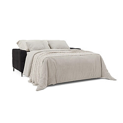 Acheter Divani.store Gardenia Canapé lit avec têtières réglables 198 cm (mat. 140x197) Noir