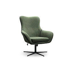 Casanova Fauteuil en tissu chiné - Vert