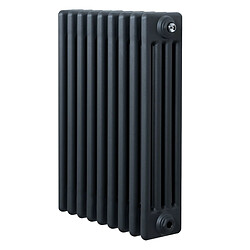 Monstershop Radiateur Traditionnel à 4 Colonnes 600 x 425 mm en Acier Gris Anthracite