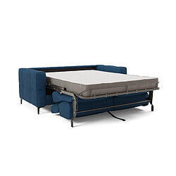 Avis Divani.store Gardenia Canapé lit avec têtières réglables 178 cm (mat. 120x197) Bleu