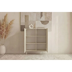 Acheter Casanova Commode 2 portes 98 cm pieds en métal - Blanc