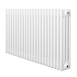 Monstershop Radiateur Traditionnel à 4 Colonnes 600 x 1010 mm en Acier Blanc