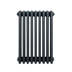 Monstershop Radiateur Traditionnel à 4 Colonnes 600 x 425 mm en Acier Gris Anthracite