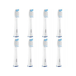 Oral-B Têtes de Brosse à Dents Pulsonic Clean Blanches (8 Unités)