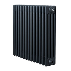 Monstershop Radiateur Traditionnel à 4 Colonnes 600 x 605 mm en Acier Gris Anthracite