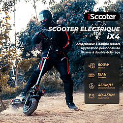 iScooter ix4 Trottinette électrique 10" 48V 15AH Noir
