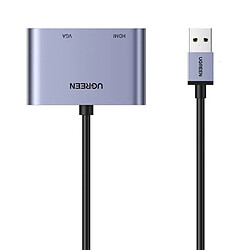 Adaptateur Ugreen USB vers HDMI + VGA