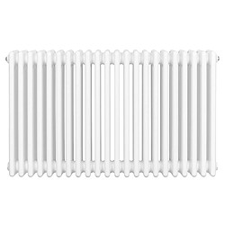 Monstershop Radiateur Traditionnel à 4 Colonnes 600 x 1010 mm en Acier Blanc