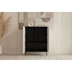 Acheter Casanova Commode 2 portes 98 cm pieds en métal - Noir
