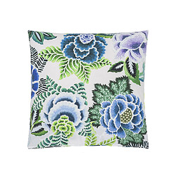 Designers Guild Taie d'oreiller imprimée en percale de coton, ROSE DE DAMAS