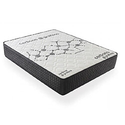 DAGOSTINO HOME Matelas Mousse 120x200 SERENITY - Ferme - Réversible - Côté Été/hiver - H30 Cm