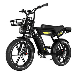 Vélo électrique KOOLUX X9 Pro - Double batterie 48V 31.2Ah 150km,Moteur 1000W,Pneus 20x4.0