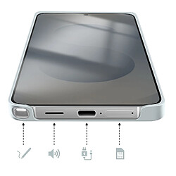 Acheter Samsung Coque MagSafe pour Galaxy S26 Ultra en Silicone Magnet Cover Antichoc Bleu clair