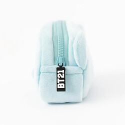 Acheter Line Friends BT21 Trousse à Crayons KOYA en Peluche avec Fermeture Zippée Bleu