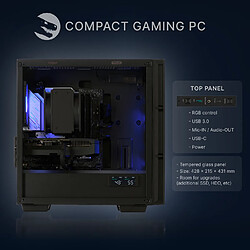 Avis Sedatech PC Gamer ATX RGB • Intel i5-14400F • RTX5060 • 32Go DDR5 • 2To SSD M.2 • Windows 11