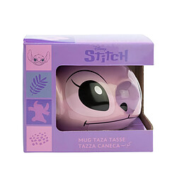 Disney Mug 3D en Céramique 375ml Collection Angel avec Coffret Cadeau Rose pas cher