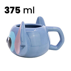 Avis Disney Mug 3D en Céramique 375ml Stitch avec Coffret Cadeau Bleu / Rose