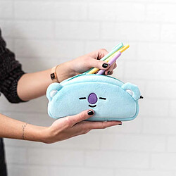 Avis Line Friends BT21 Trousse à Crayons KOYA en Peluche avec Fermeture Zippée Bleu