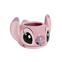 Acheter Disney Mug 3D en Céramique 375ml Collection Angel avec Coffret Cadeau Rose