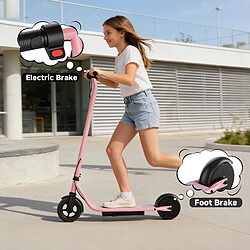 Avis AOVOPRO Ladped LP65 Trottinette Électrique Enfant Rose, 3 Vitesses, Moteur 250W, Pneus 6.5’’,LED M