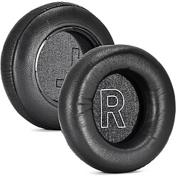 INF Coussinets d'oreille en peau d'agneau noire pour B&O Beoplay H9 - pack de 2