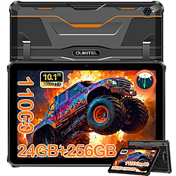 OUKITEL RT9 Tablette Incassable 24Go+256GO 11000mAh 10.1''HD Double SIM 4G