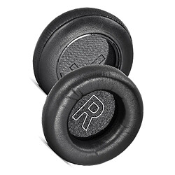 INF Coussinets d'oreille en peau d'agneau noire pour B&O Beoplay H9 - pack de 2