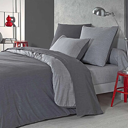 A Demain Drap plat fines rayures en polyester, VAGUE