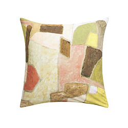 Designers Guild Taie d'oreiller imprimée en percale de coton, CLAY COLLAGE