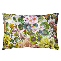 Designers Guild Taie d'oreiller imprimée en satin de coton, GRANDIFLORA
