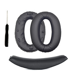 INF Coussinets d'oreille et bandeau de remplacement compatibles avec Sony WH-1000XM2 / MDR-100