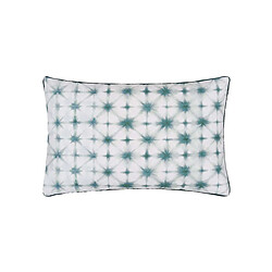 Designers Guild Taie d'oreiller imprimée en percale de coton,KARAOSHI CELADON