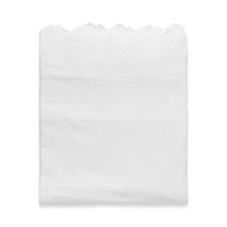 A Demain Drap plat brodé en coton, OPÉRA