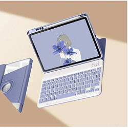 INF Compatible iPad 11 (A16) 2025 & iPad 10 (2022) Clavier Bluetooth 360°