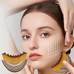 Acheter INF Brosse de Contour Lymphatique - Brosse de Soin du Visage avec Couvercle pour un Massage Do